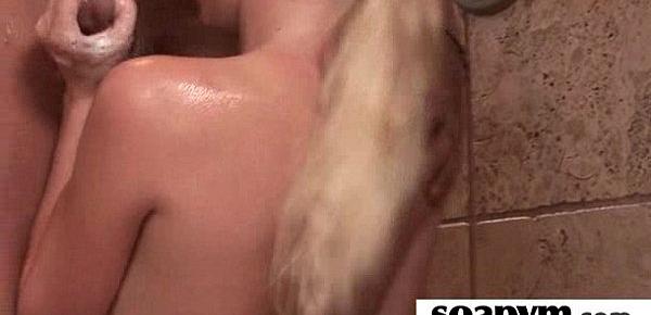  Masseuse strokes a HUGE cock and tastes the Cum 8